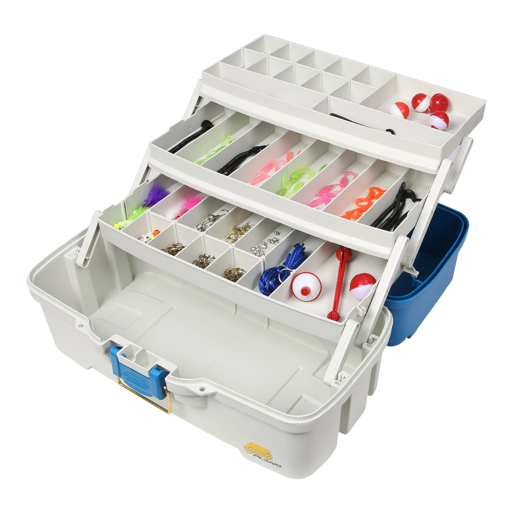 Let's Fish® Three-Tray Tackle Box