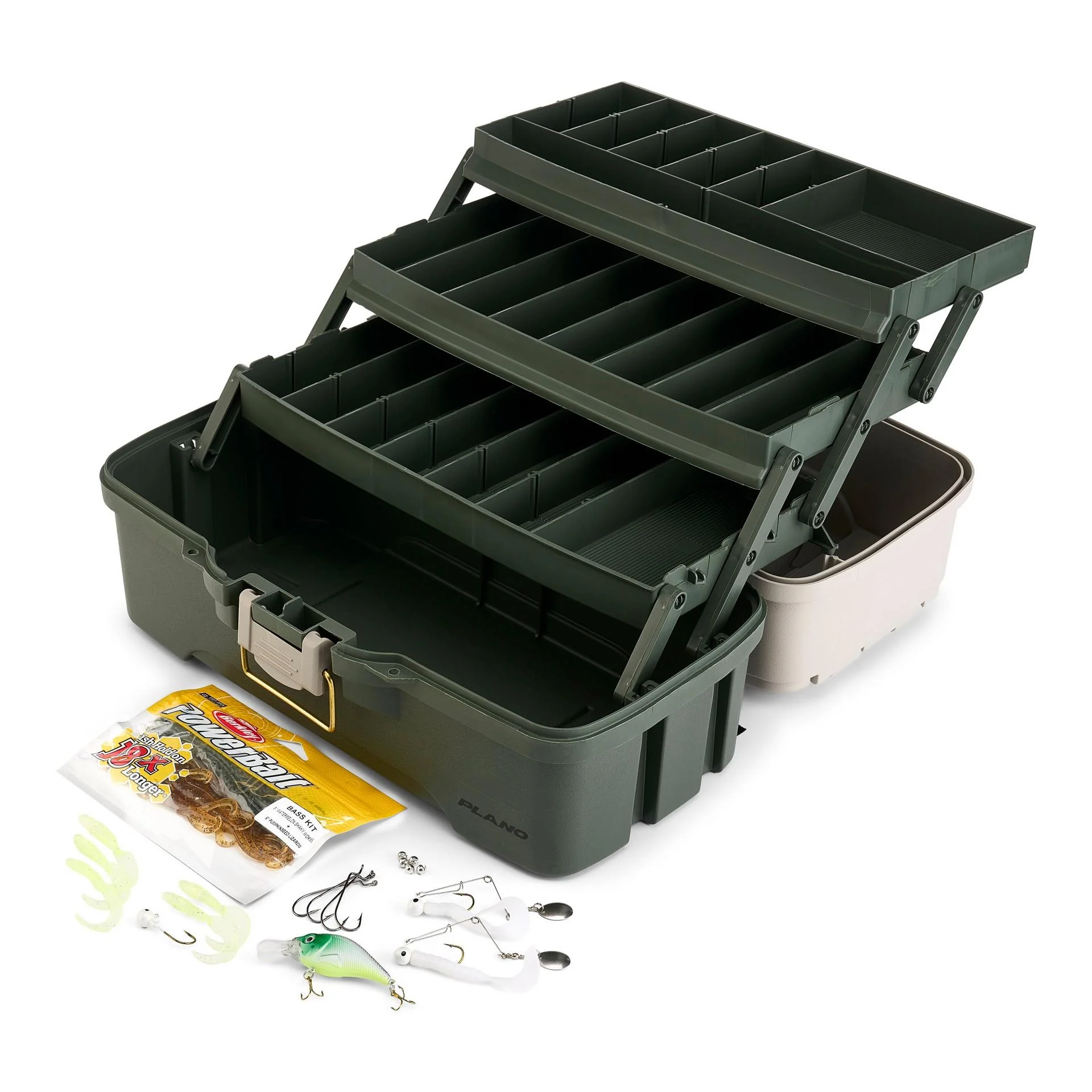 Three-Tray Tackle Box Bass Kit 6 Three-Tray Tackle Box Bass Kit